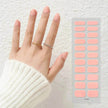Thermal Semi-curing Nail Beauty Full Stickers Phototherapy Gel Semi Cured Gel Nail Sticker