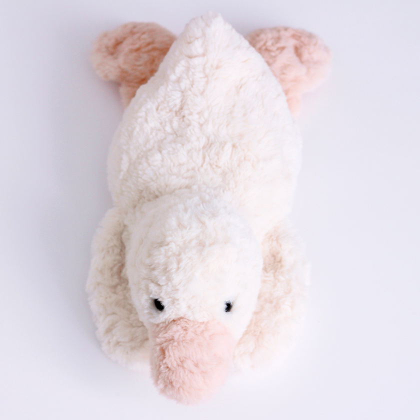 Thermy Buddy™ – Cozy Heated Plush Toy – Giant Squashed Duck
