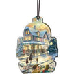 Thomas Kinkade Lionel-All Aboard for Christmas Acrylic Ornament