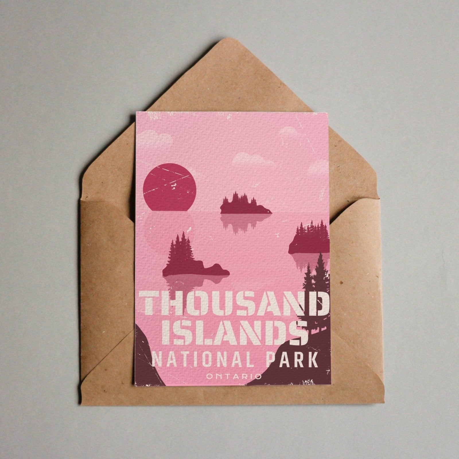 Thousand Islands National Park of Canada Postcard, Canada Parks