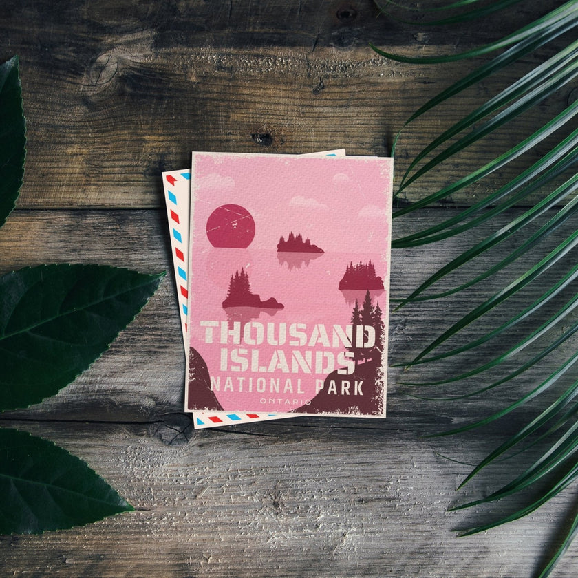 Thousand Islands National Park of Canada Postcard, Canada Parks