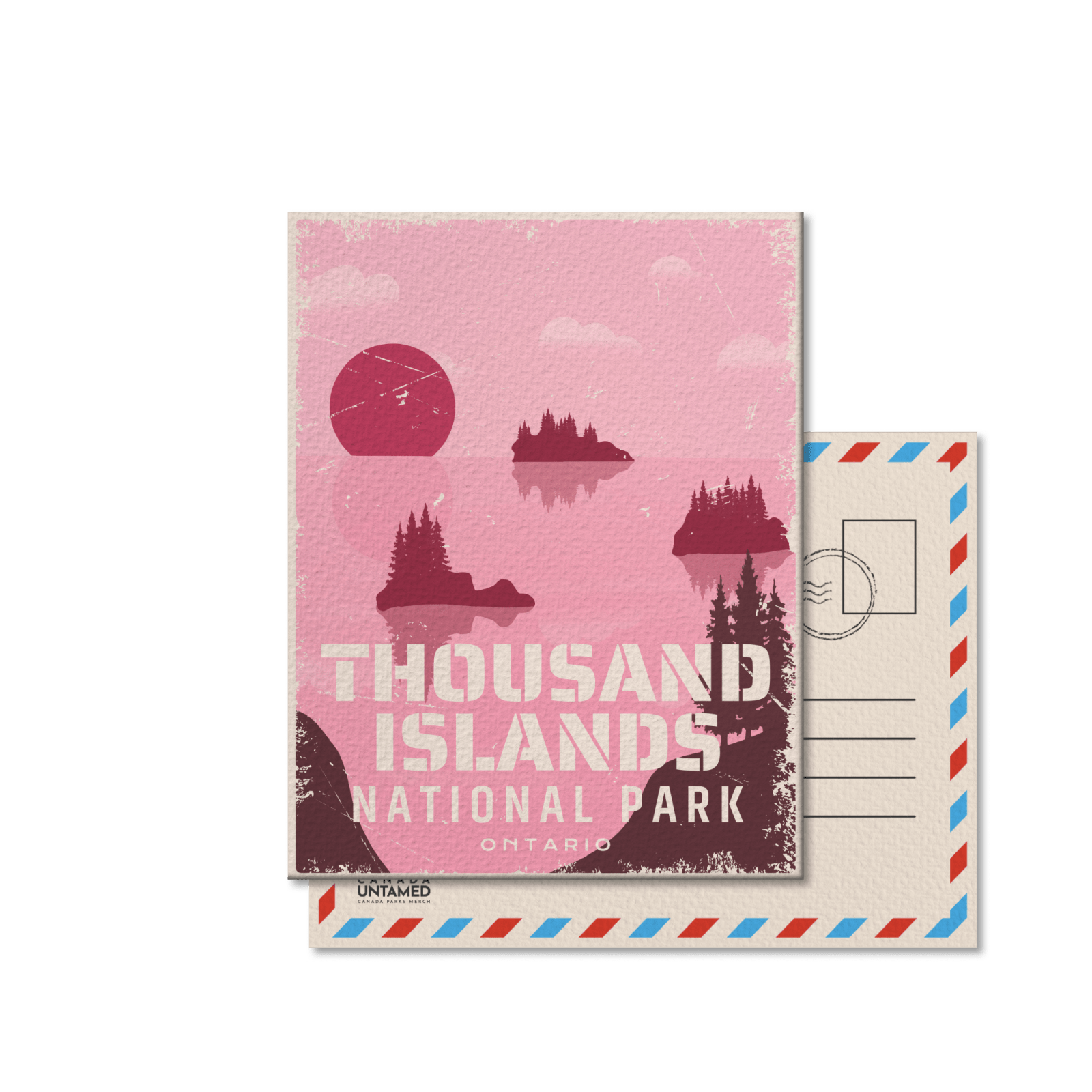 Thousand Islands National Park of Canada Postcard, Canada Parks