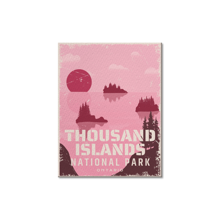 Thousand Islands National Park of Canada Postcard, Canada Parks