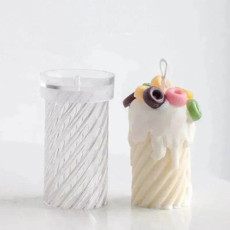 Threaded Acrylic Scented Candle DIY Mold