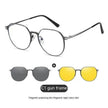 Three-in-One Polarized Sunglasses with Magnetic Suction