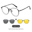 Three-in-One Polarized Sunglasses with Magnetic Suction