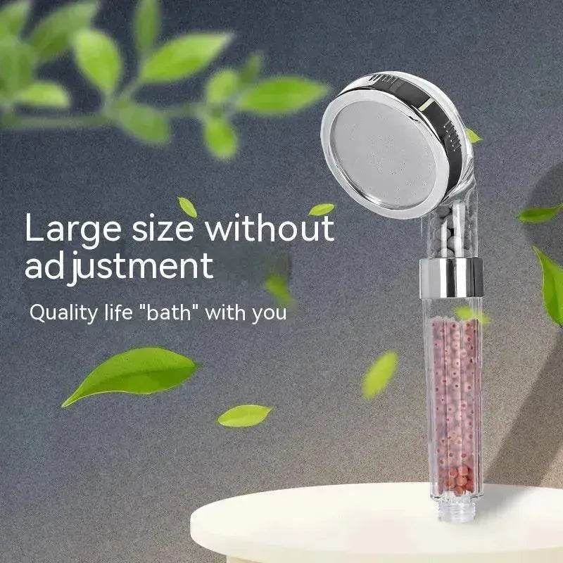 Three-speed Anion Supercharged Filtering Shower Head Nozzle
