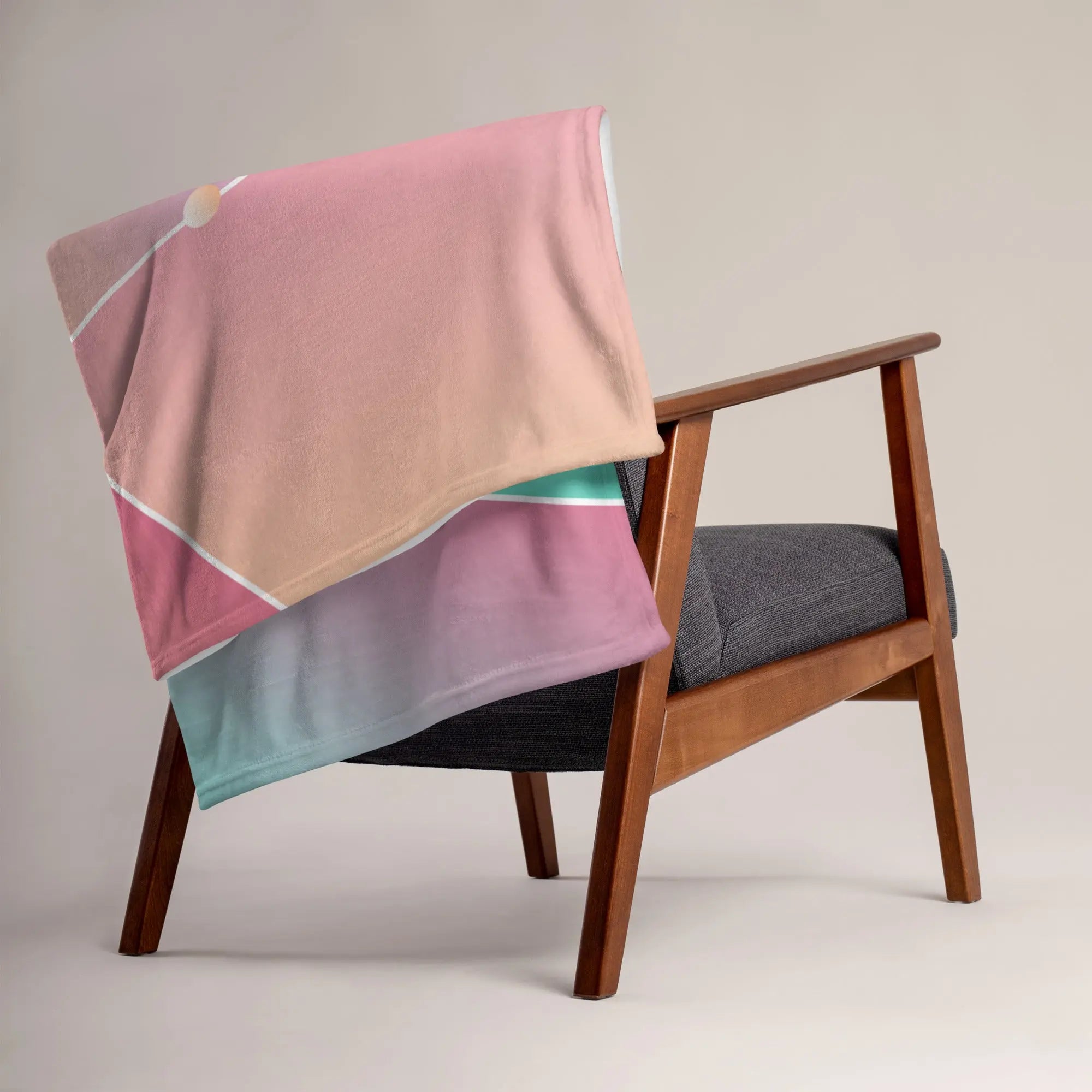 Throw Blanket - Geometric Pattern