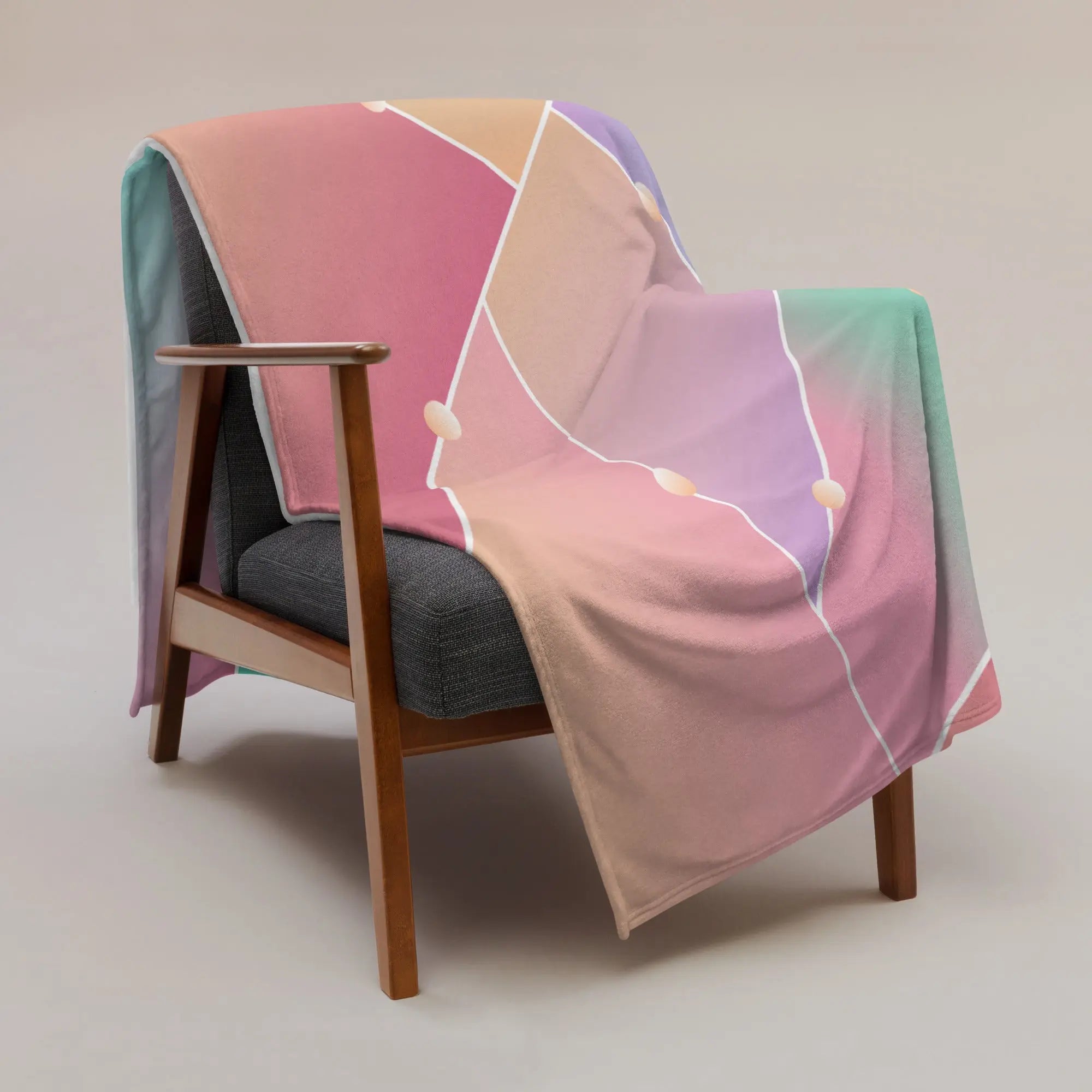 Throw Blanket - Geometric Pattern