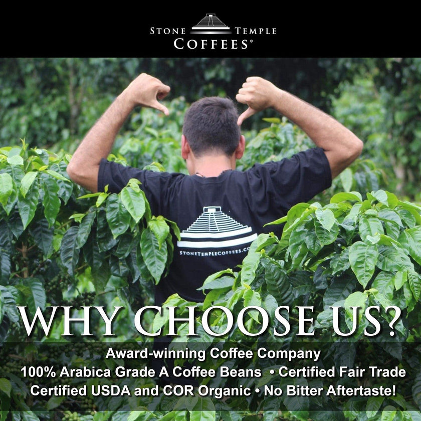 Indonesian Sumatra - Ground, Medium Roast, Certified Organic OCIA/ Fairtade Coffee 1lb/454g