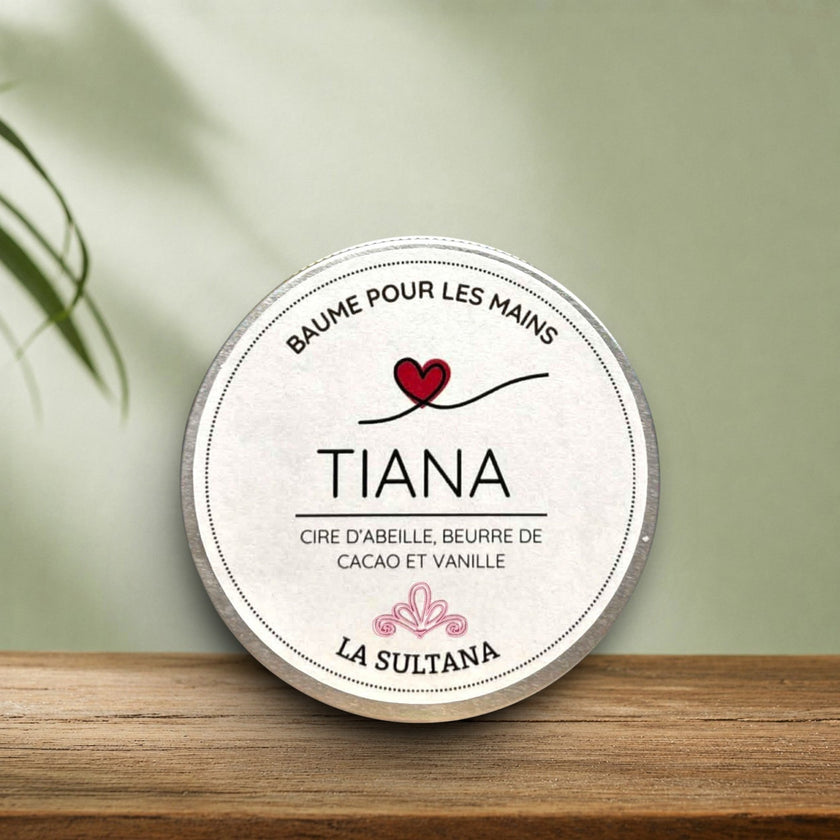 Baume pour les mains TIANA cacao & vanille