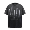 Tie-dye Gradient Dirty Short Sleeve