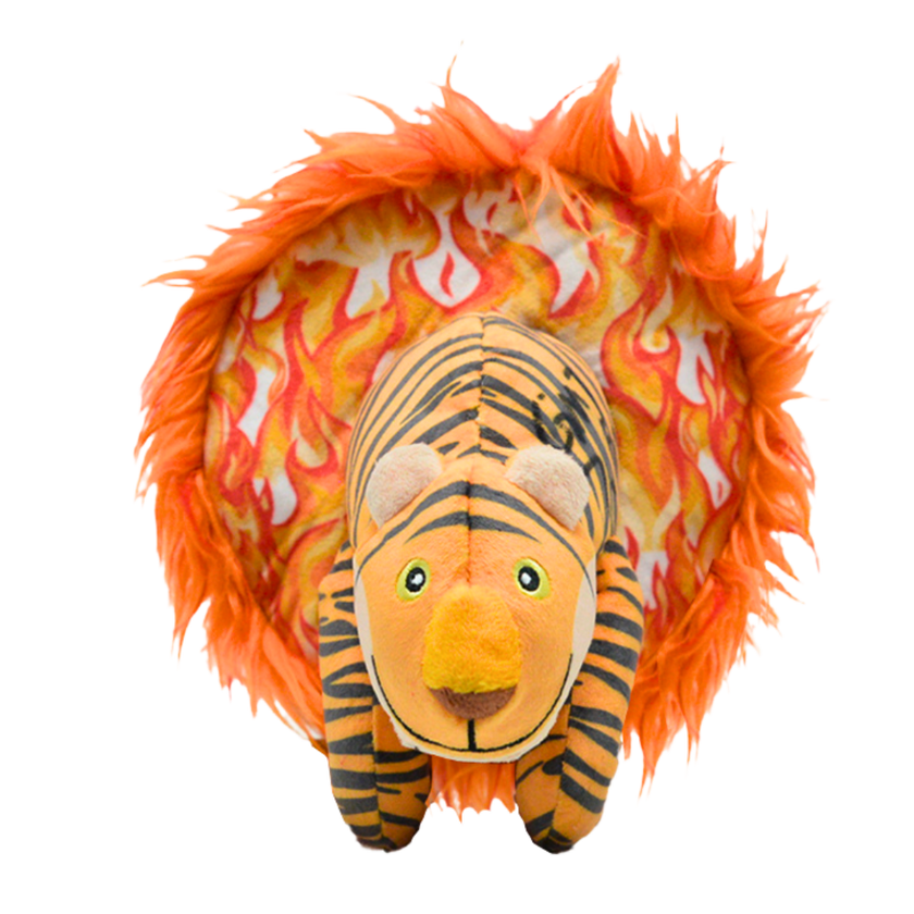 Tiger Ring of Fire – Plush, Squeaky, Crinkly