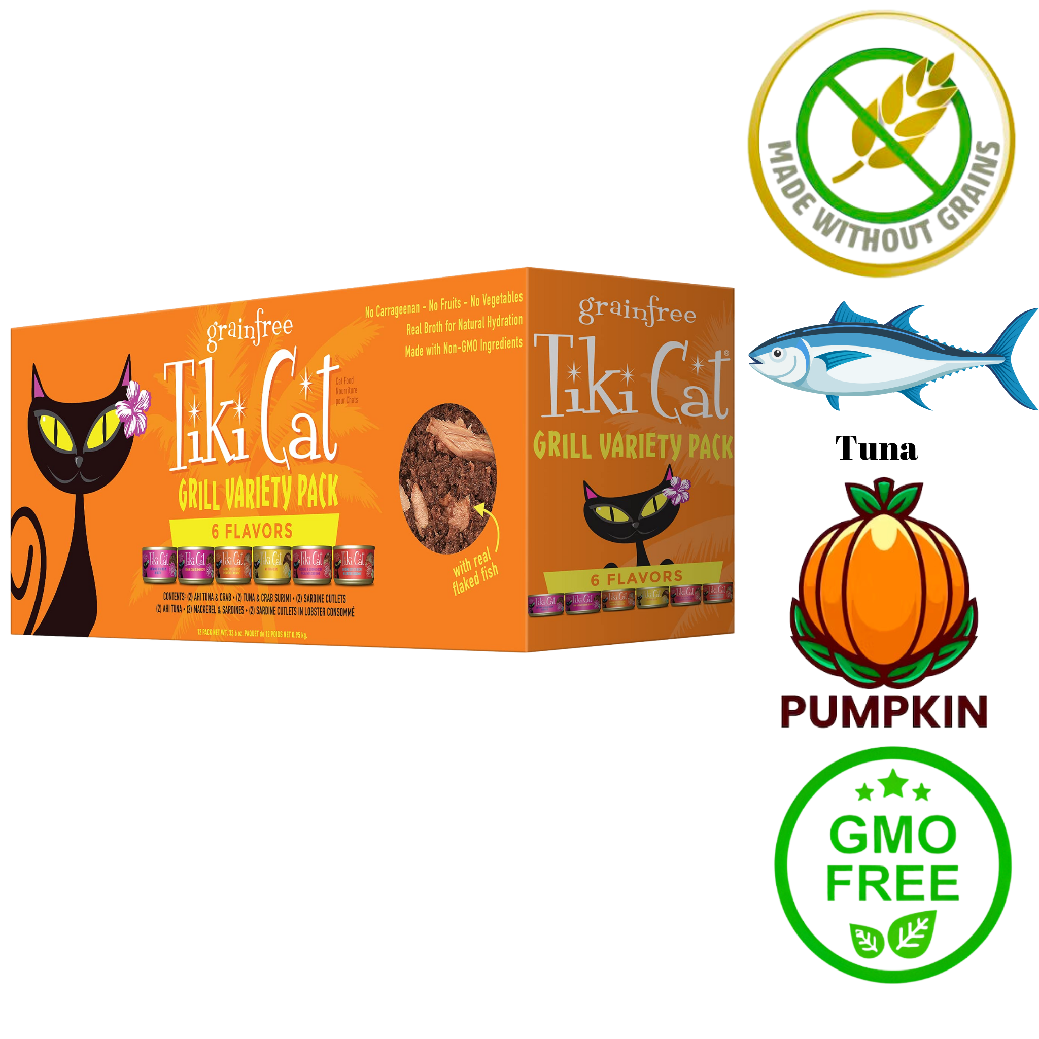 Tiki Cat - Grill Variety Pack Canned Cat Food