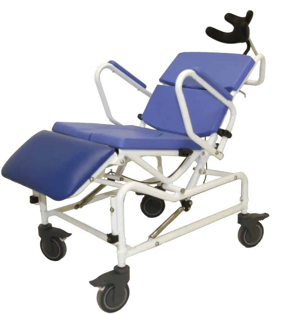 EZee Life HL170 Aluminum Tilt & Recline Rehab Shower Commode - Versatile Mobility Aid for Canadian Healthcare