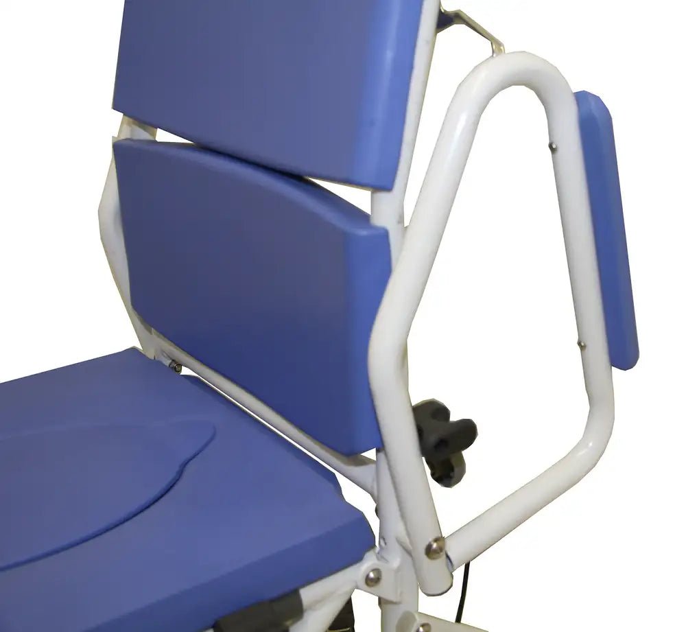 EZee Life HL170 Aluminum Tilt & Recline Rehab Shower Commode - Versatile Mobility Aid for Canadian Healthcare