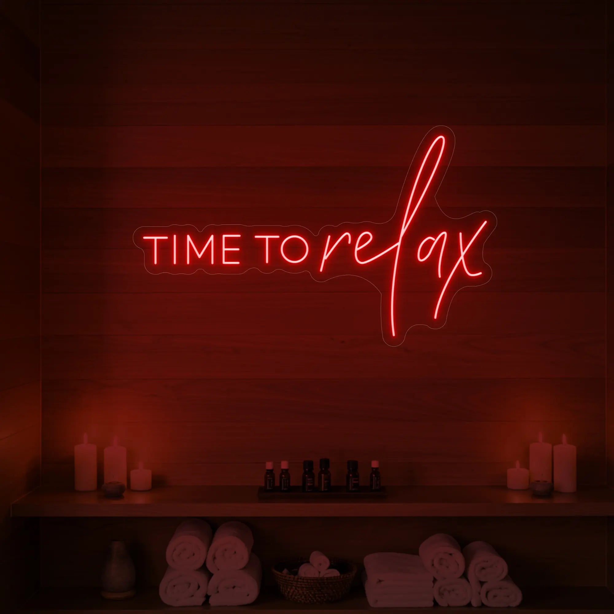 Time to Relax V1 Neon Sign