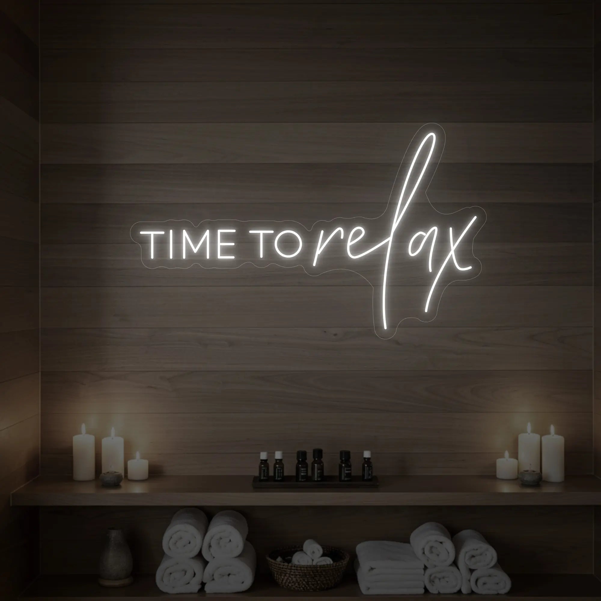 Time to Relax V1 Neon Sign