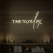 Time to Relax V1 Neon Sign