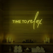 Time to Relax V1 Neon Sign