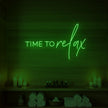 Time to Relax V1 Neon Sign