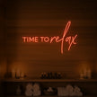 Time to Relax V1 Neon Sign