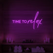 Time to Relax V1 Neon Sign