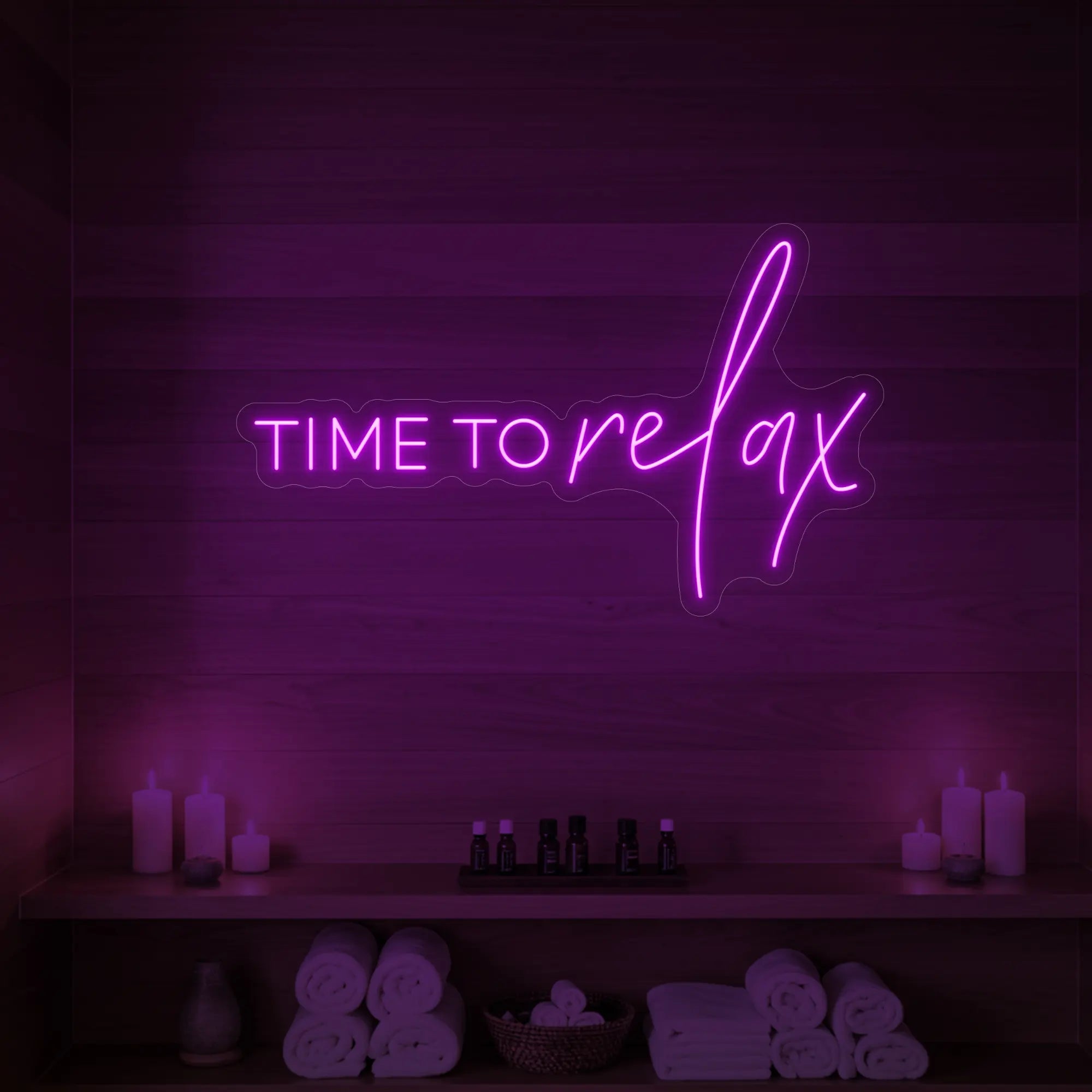 Time to Relax V1 Neon Sign