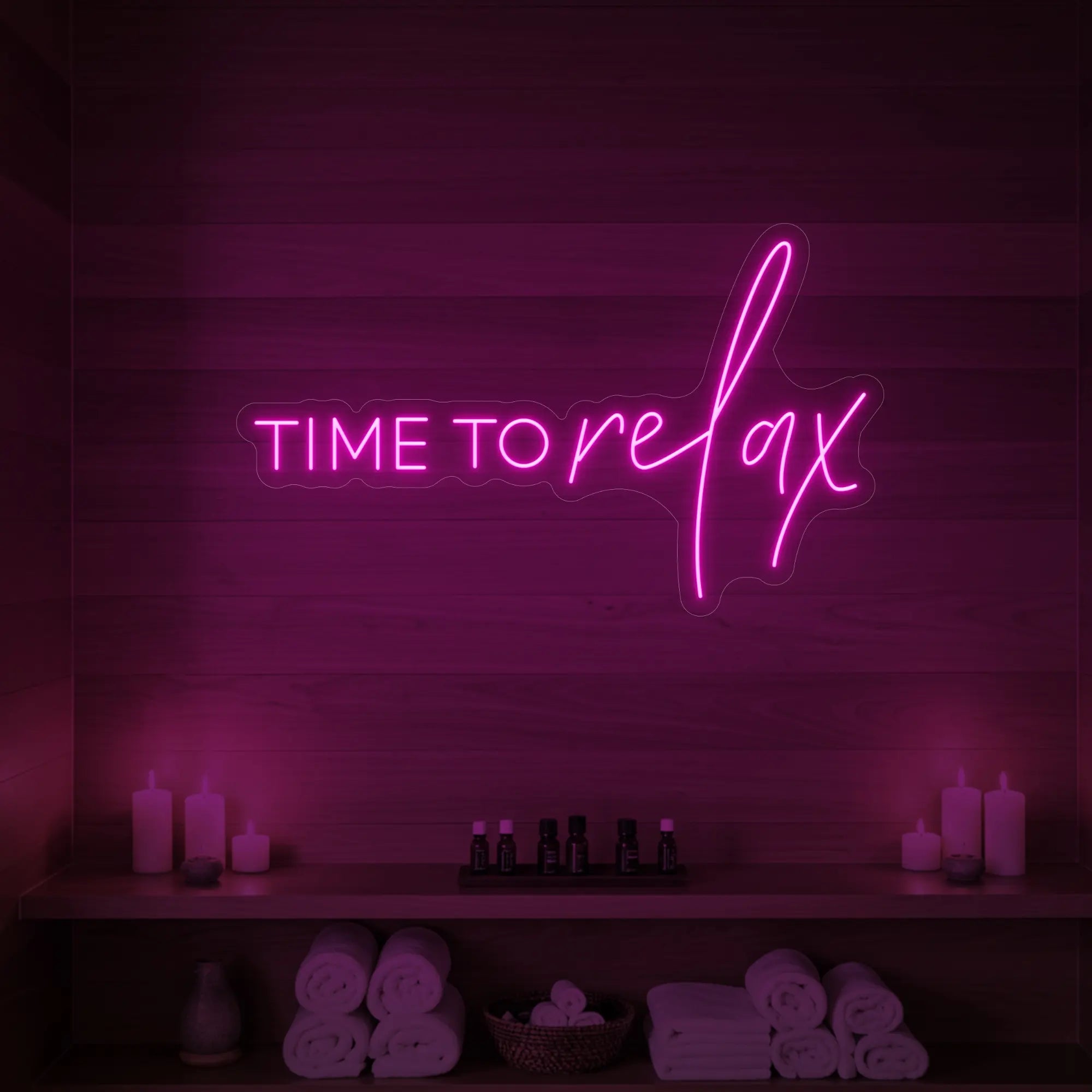 Time to Relax V1 Neon Sign