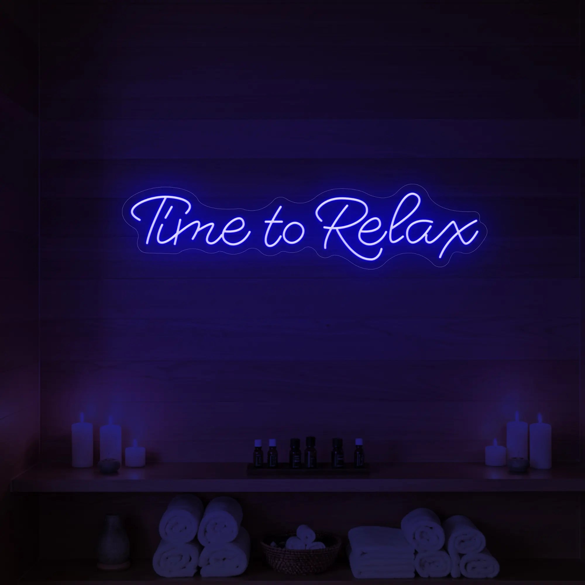 Time to Relax V2 Neon Sign