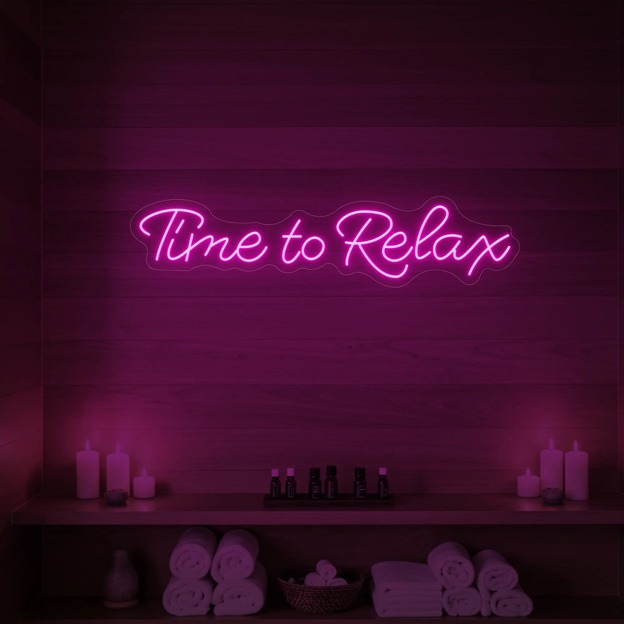 Time to Relax V2 Neon Sign