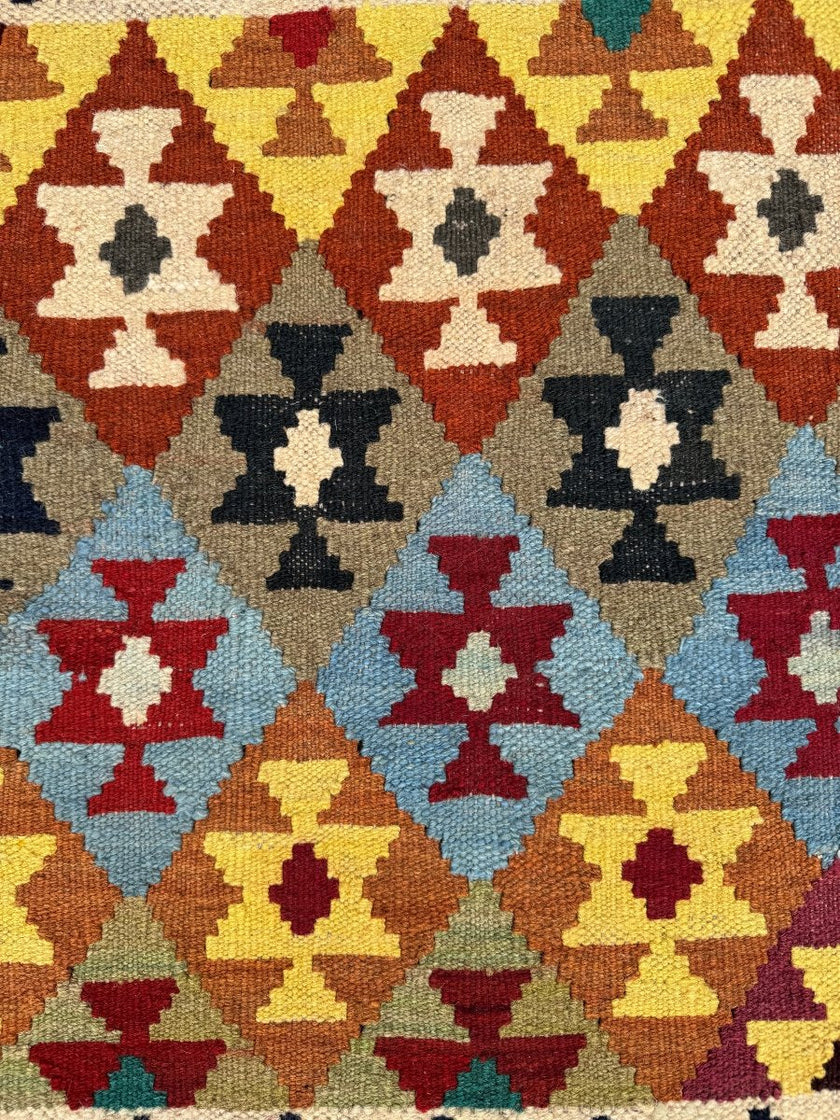 Tiny Afghan Kilim | 2' 4