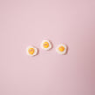 Tiny Fried Egg Pin