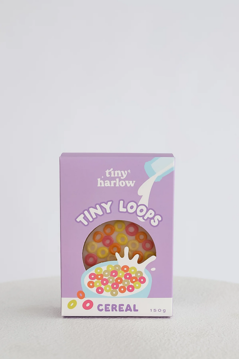 Tiny Tummies Set - Tiny Loops Cereal Bowl - Tiny Harlow