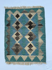 Tiny Persian Qashqai Kilim | 2' 1