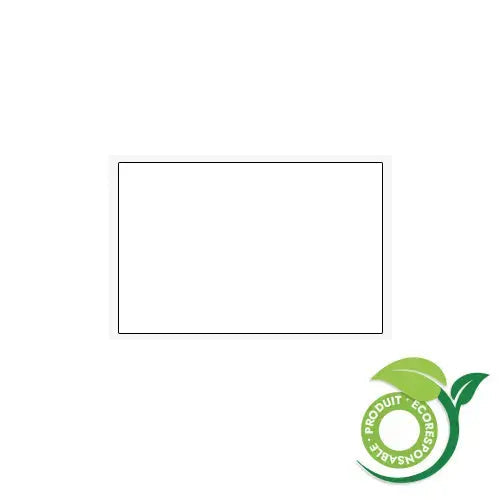Étiquettes Garvey pour 255 (8 000) recyclable
