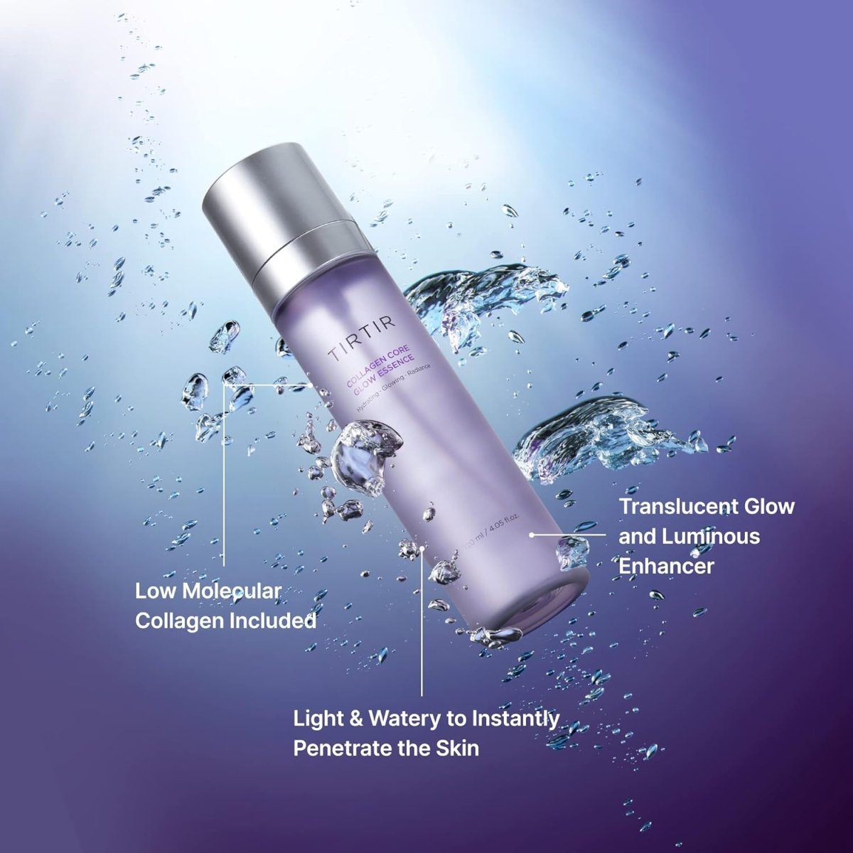 TIRTIR Collagen Core Glow Face Essence 120ml