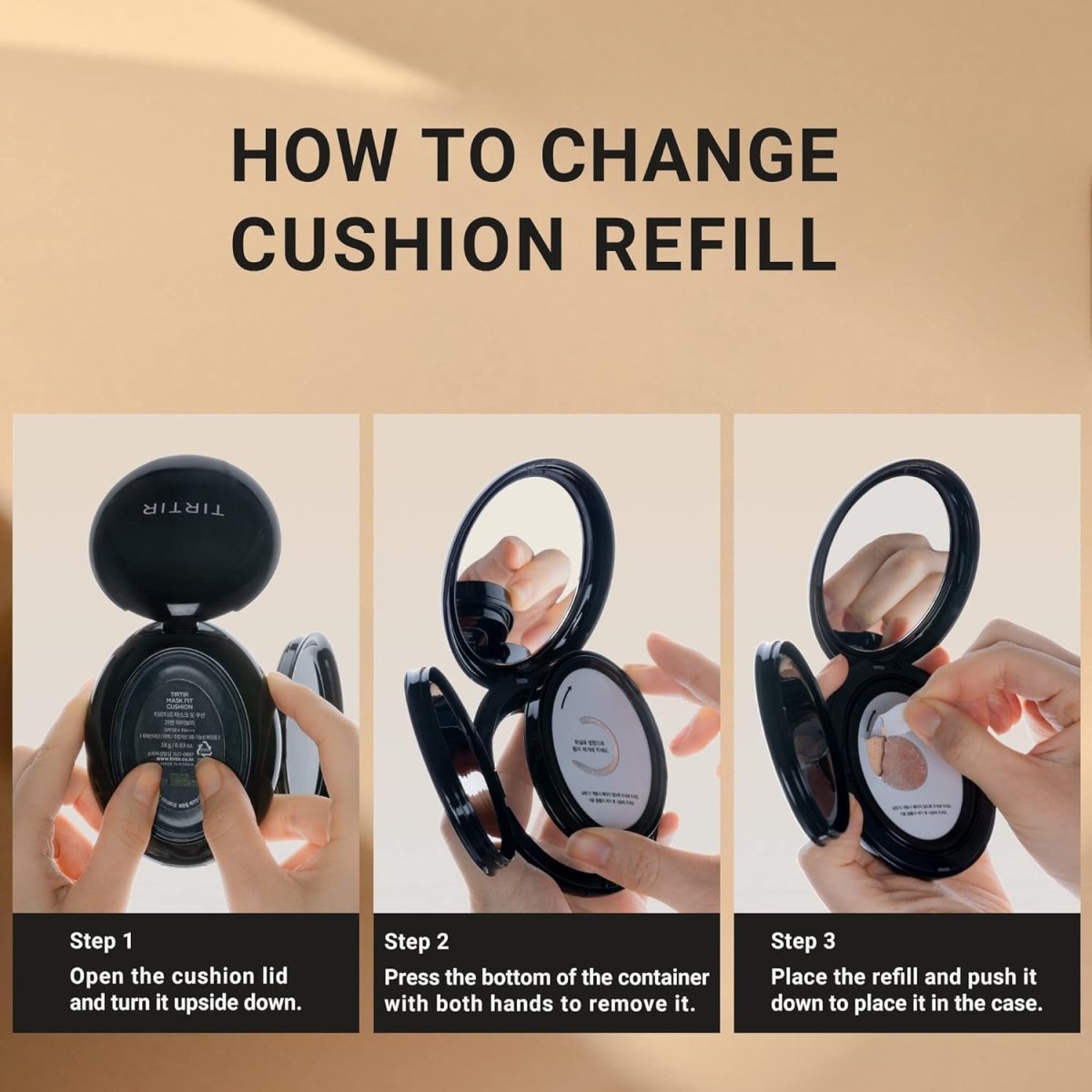 TIRTIR My Glow Cream Cushion Refill 18g
