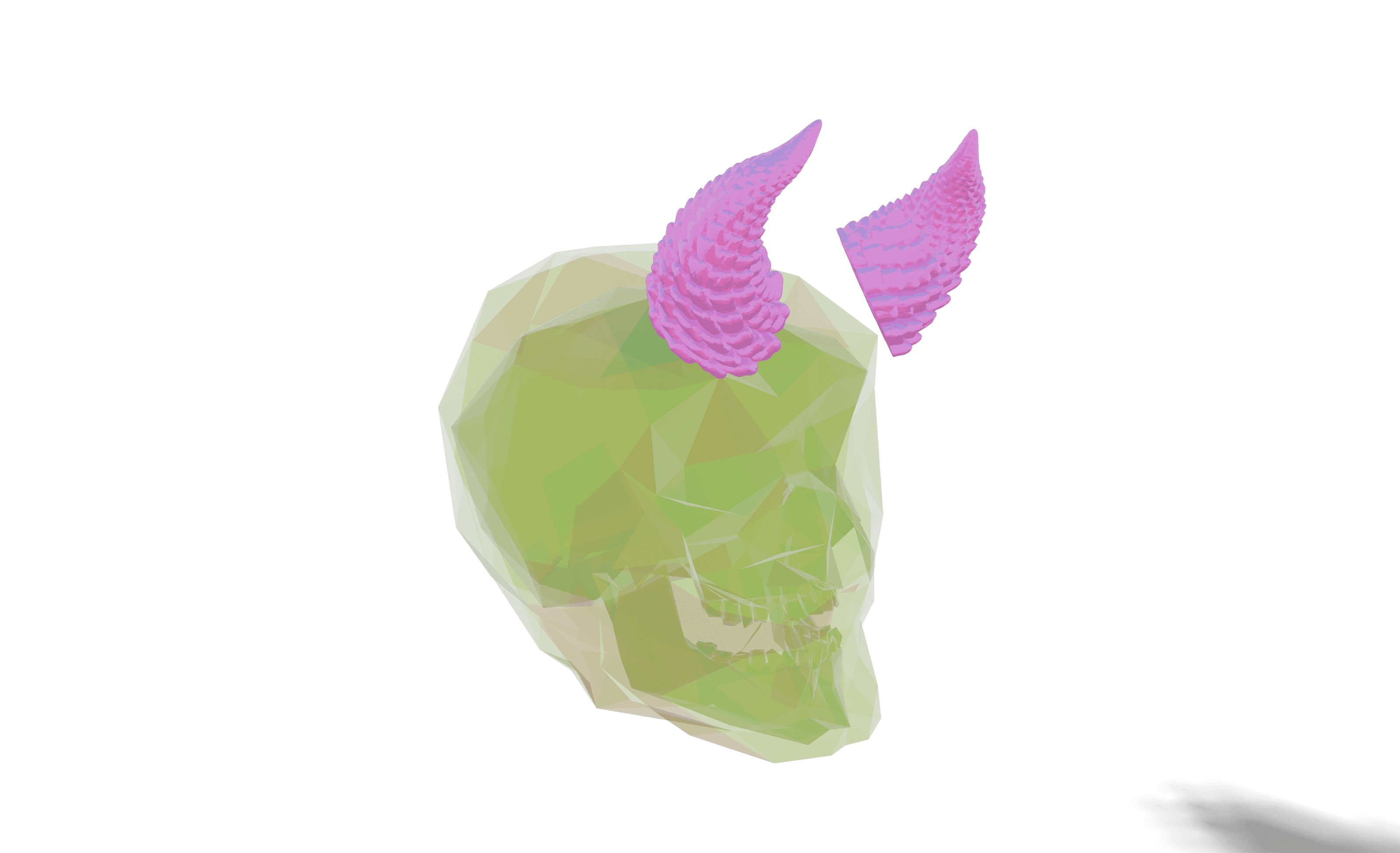 Titanoa Magnetic Cosplay Troll Horns