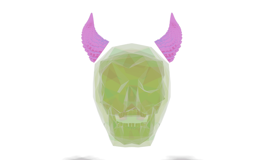Titanoa Magnetic Cosplay Troll Horns