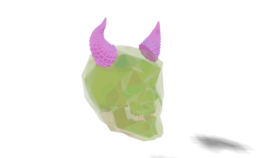 Titanoa Magnetic Cosplay Troll Horns