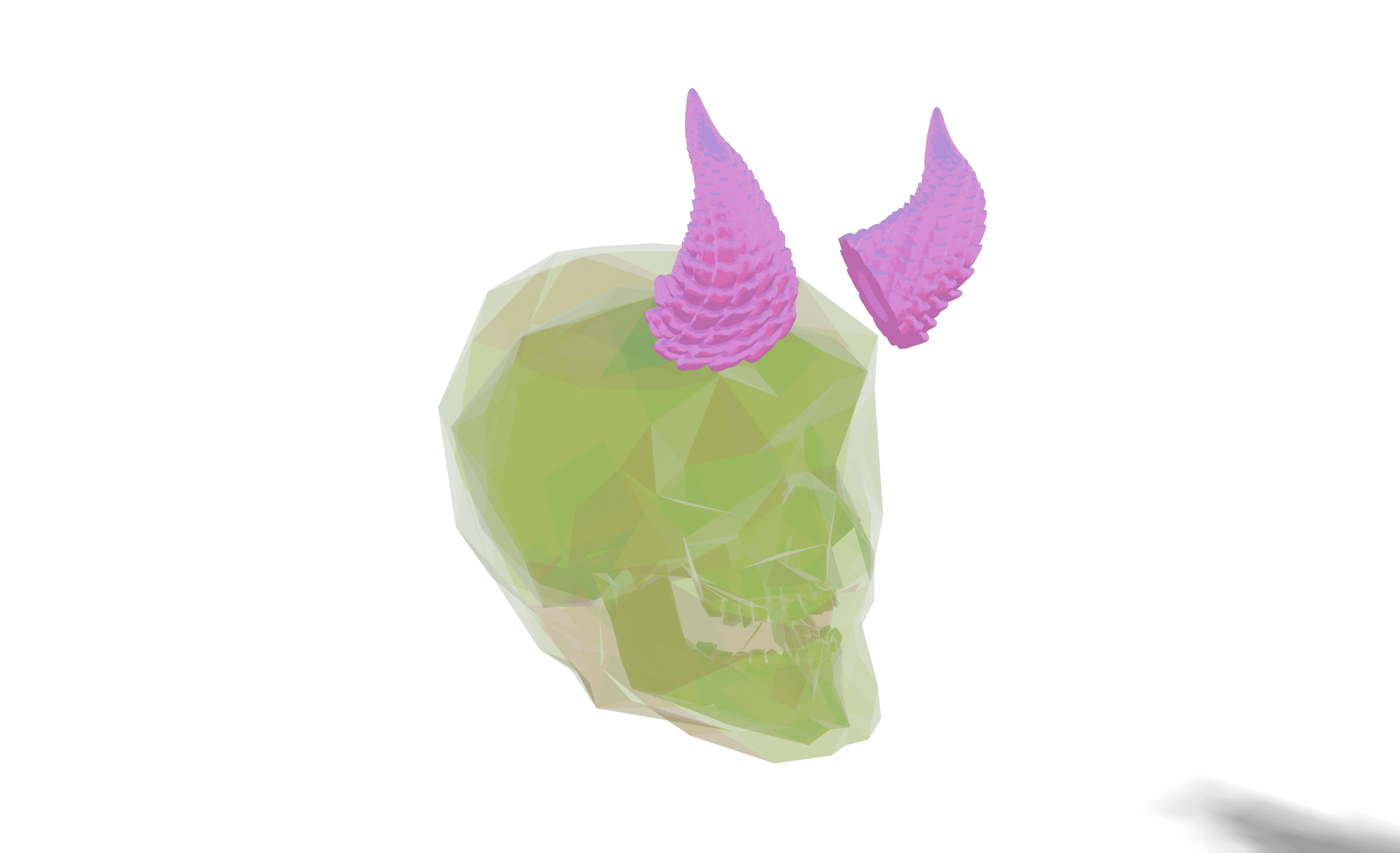 Titanoa Magnetic Cosplay Troll Horns