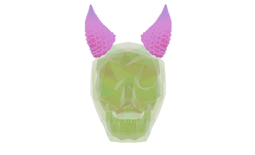 Titanoa Magnetic Cosplay Troll Horns
