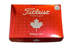 Balles de golf Titleist Pro V1 2025 Canada