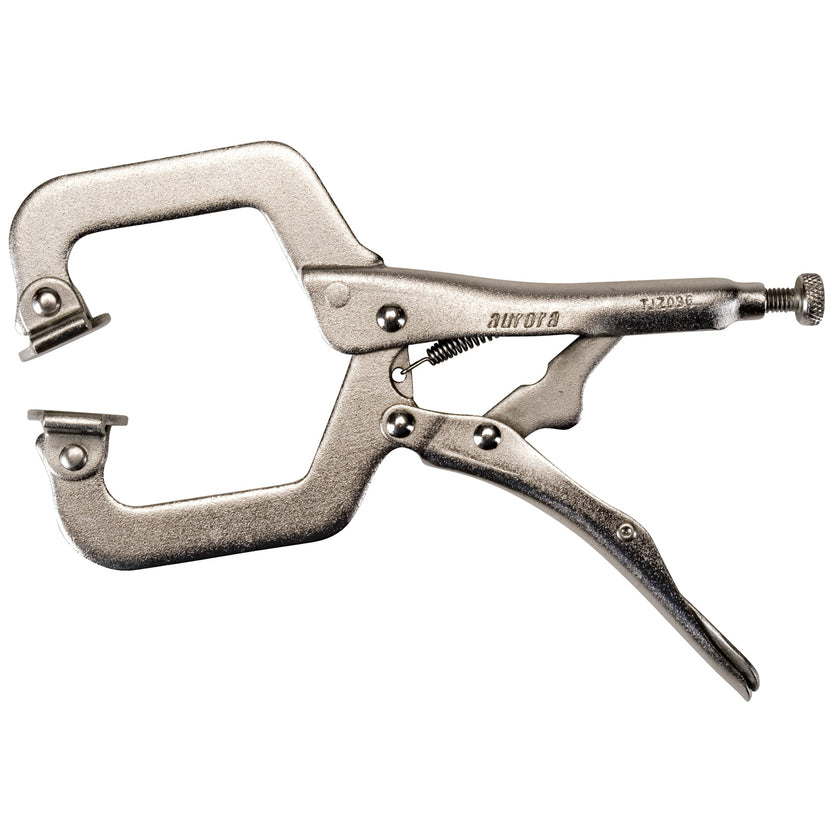 Locking Pliers with Swivel Pads, 6