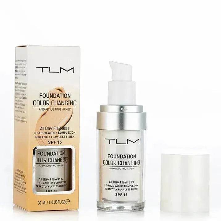 TLM Colour Changing Foundation SPF 50 Liquid Makeup