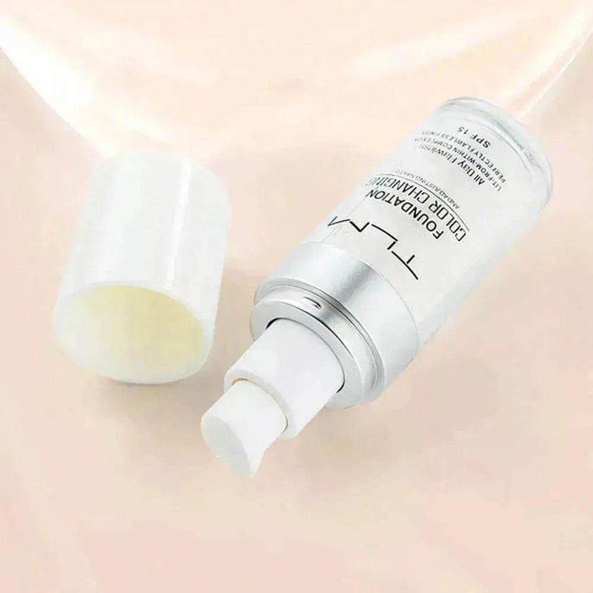 TLM Colour Changing Foundation SPF 50 Liquid Makeup