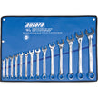 Wrench Set, Combination, 14 Pieces, Metric
