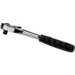 Quick-Release Rubber Grip Ratchet Wrench, 1/4