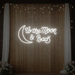 To The Moon & Back V2 Neon Sign